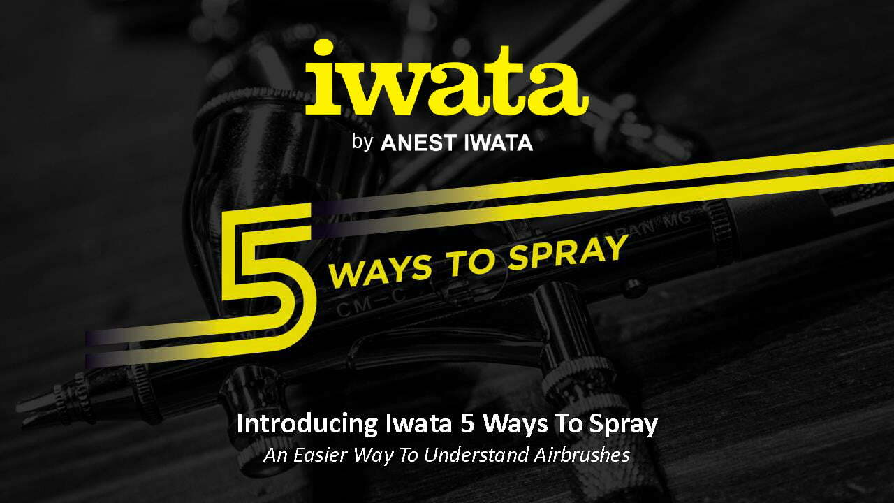 Anest Iwata 5 ways to spray