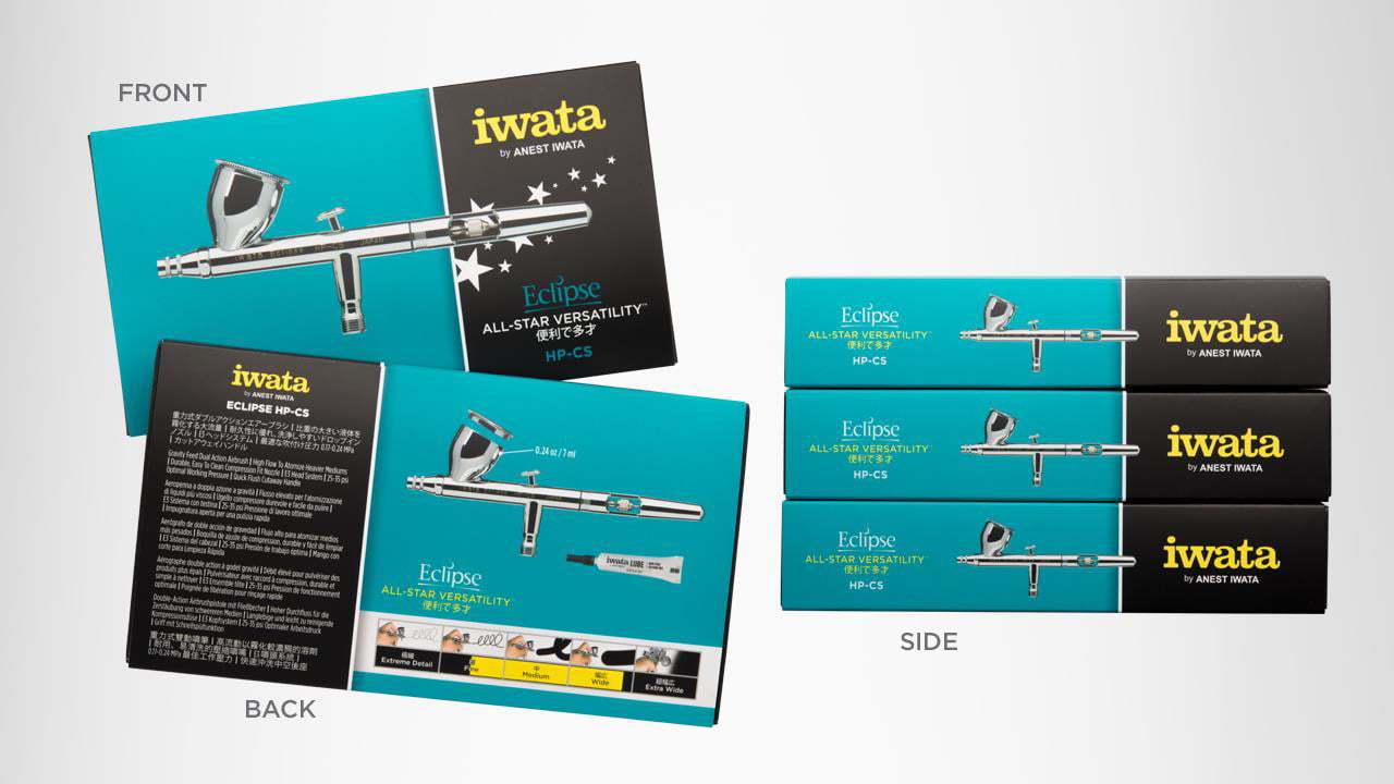 Anest Iwata 5 ways to spray