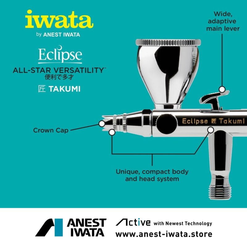 Anest Iwata - High-Quality Spray Guns, Airbrushes, and Spray Painting Equipment